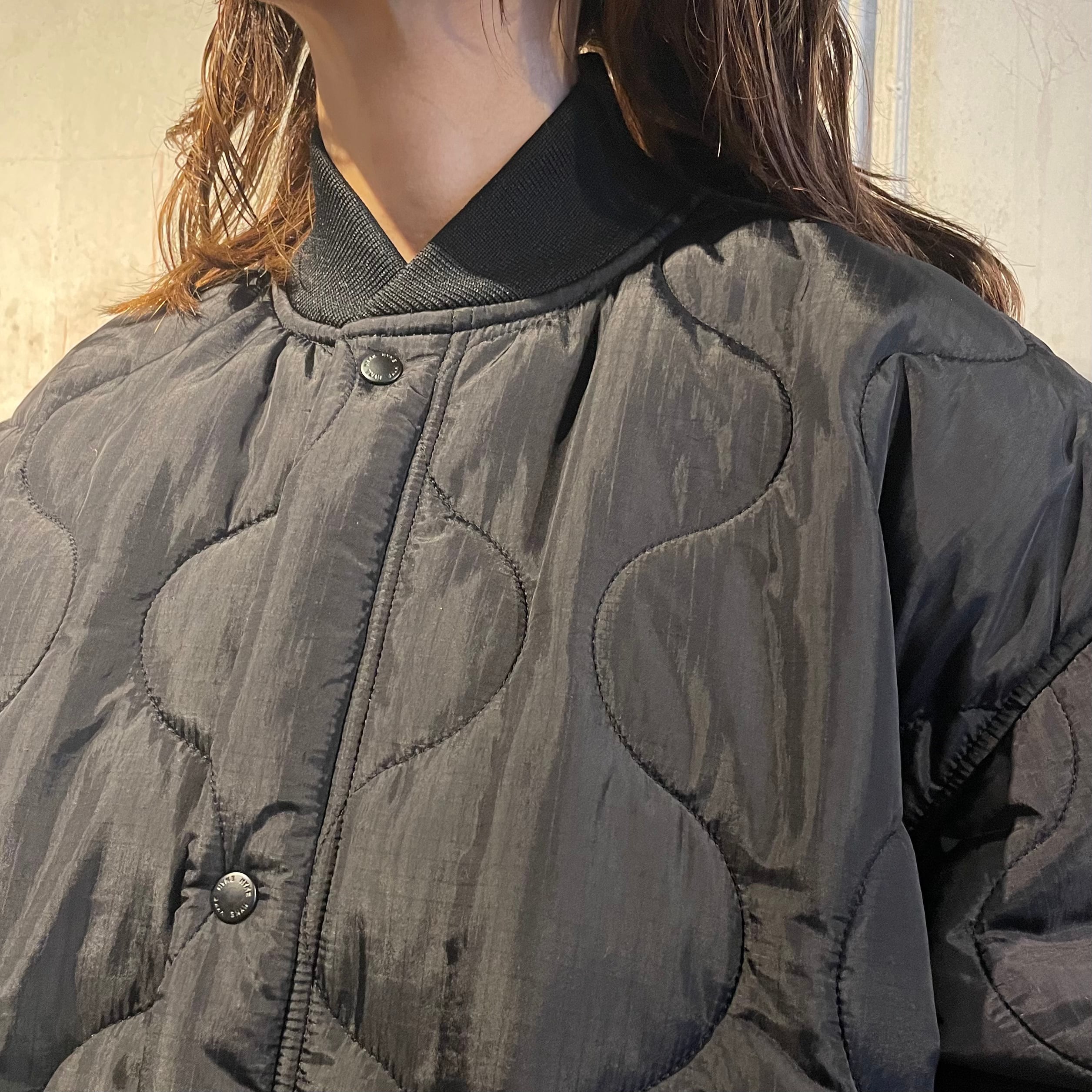 HYKE【ハイク】QUILTED LINER TYPE CWU-9/P JACKET ( 17538 / BLACK