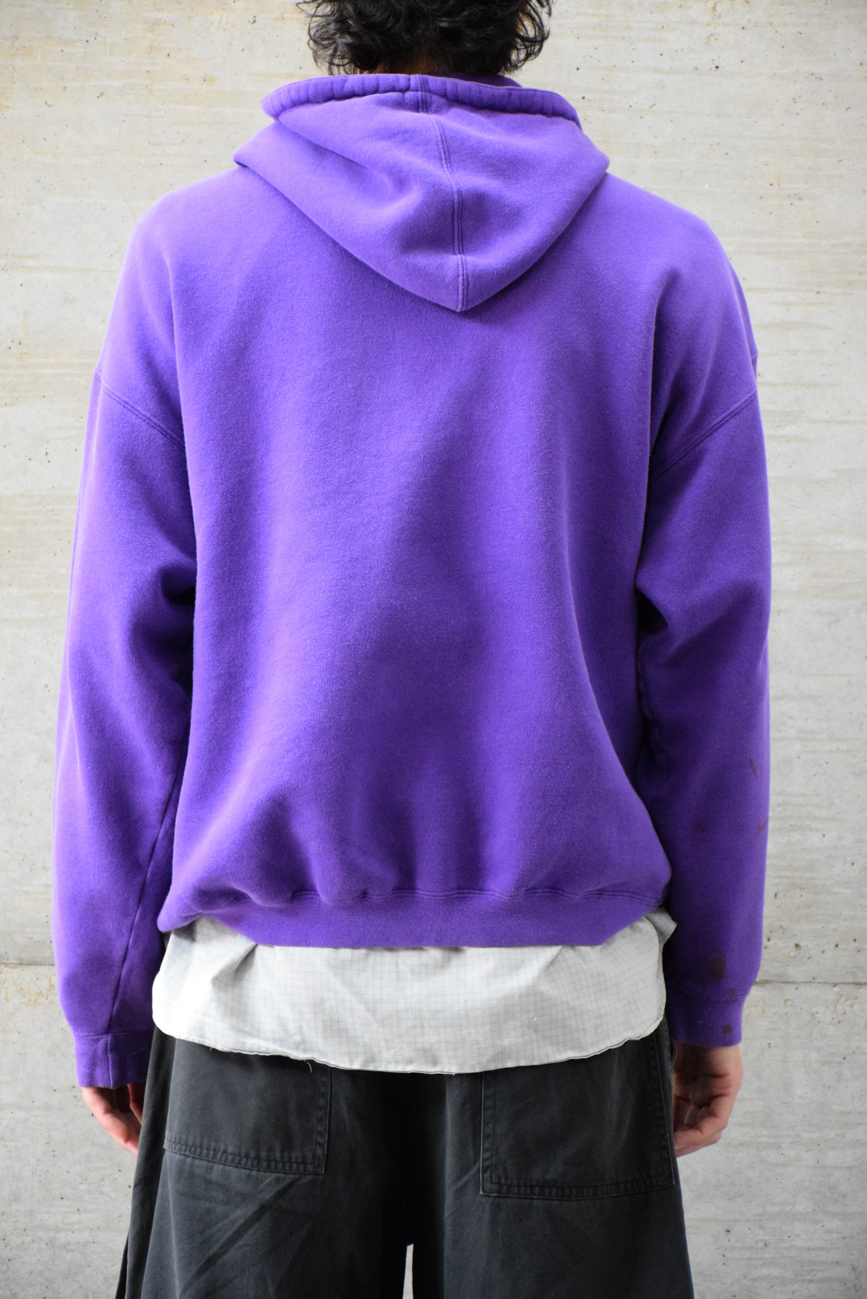 90's GAP スウェット アノラック パーカー メンズ XL パープル