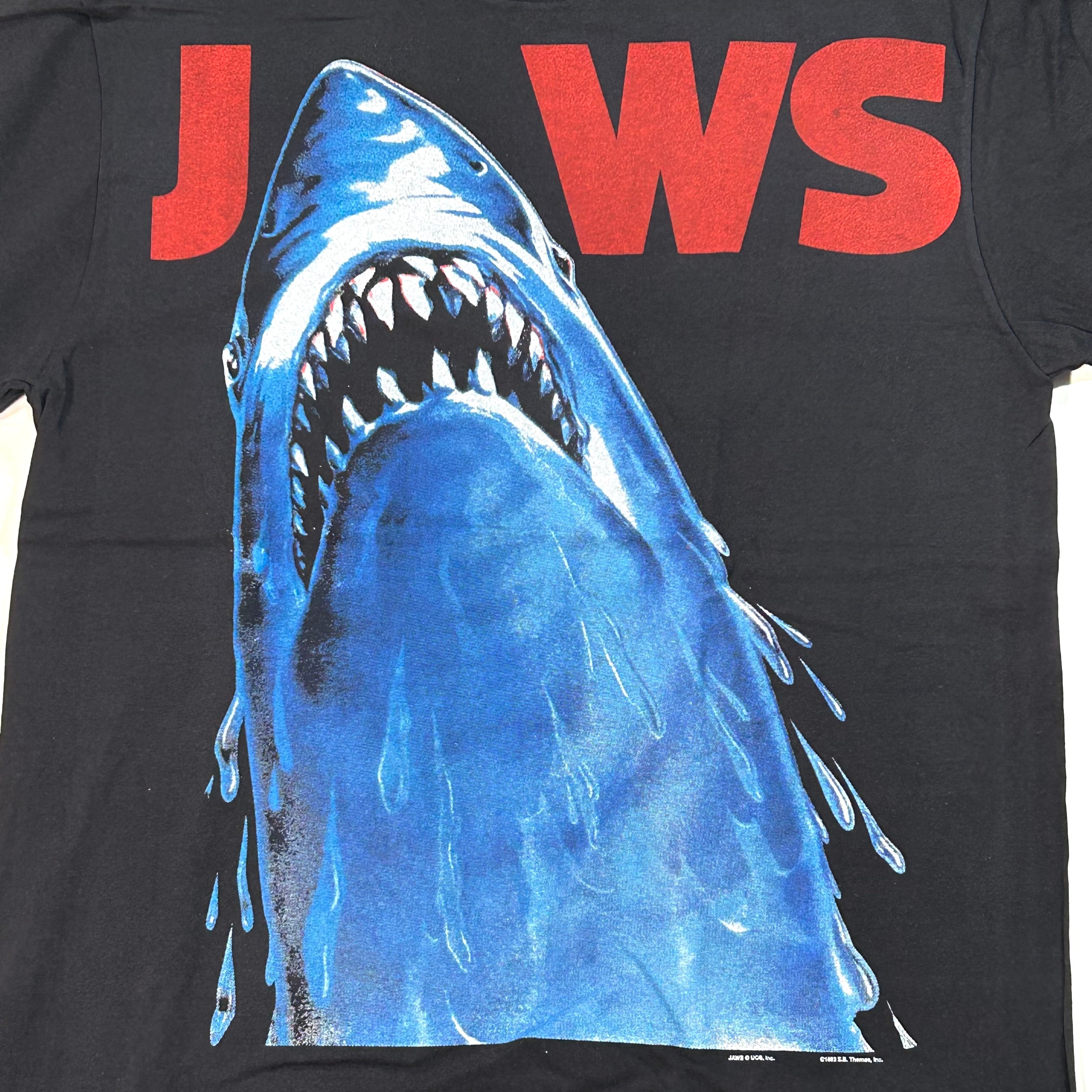 12899 JAWS ジョーズ ユニバーサルスタジオ 映画 サメ Tシャツ XL