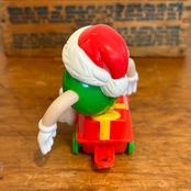 M&M's クリスマス・トレイン・トッパー サーカストレイン 列車 機関車 グリーン ミールトイ エムアンドエムズ MU-288