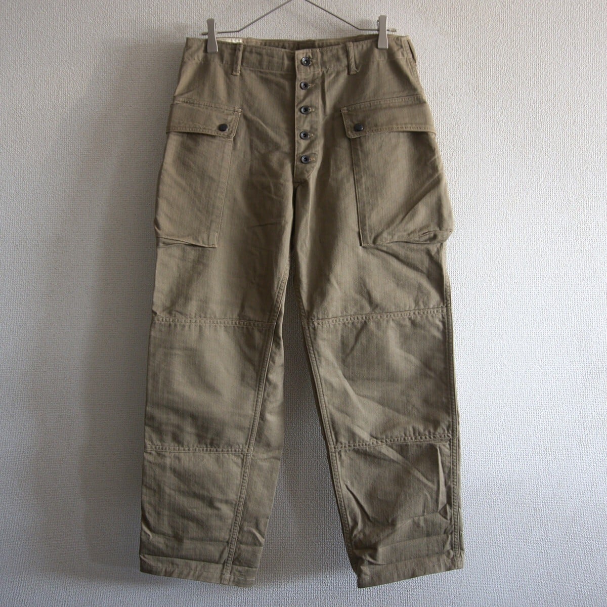 美品】BOOTLEGGERS【A.S.S. PARA PANTS M-44/モンキーパンツ】32×32