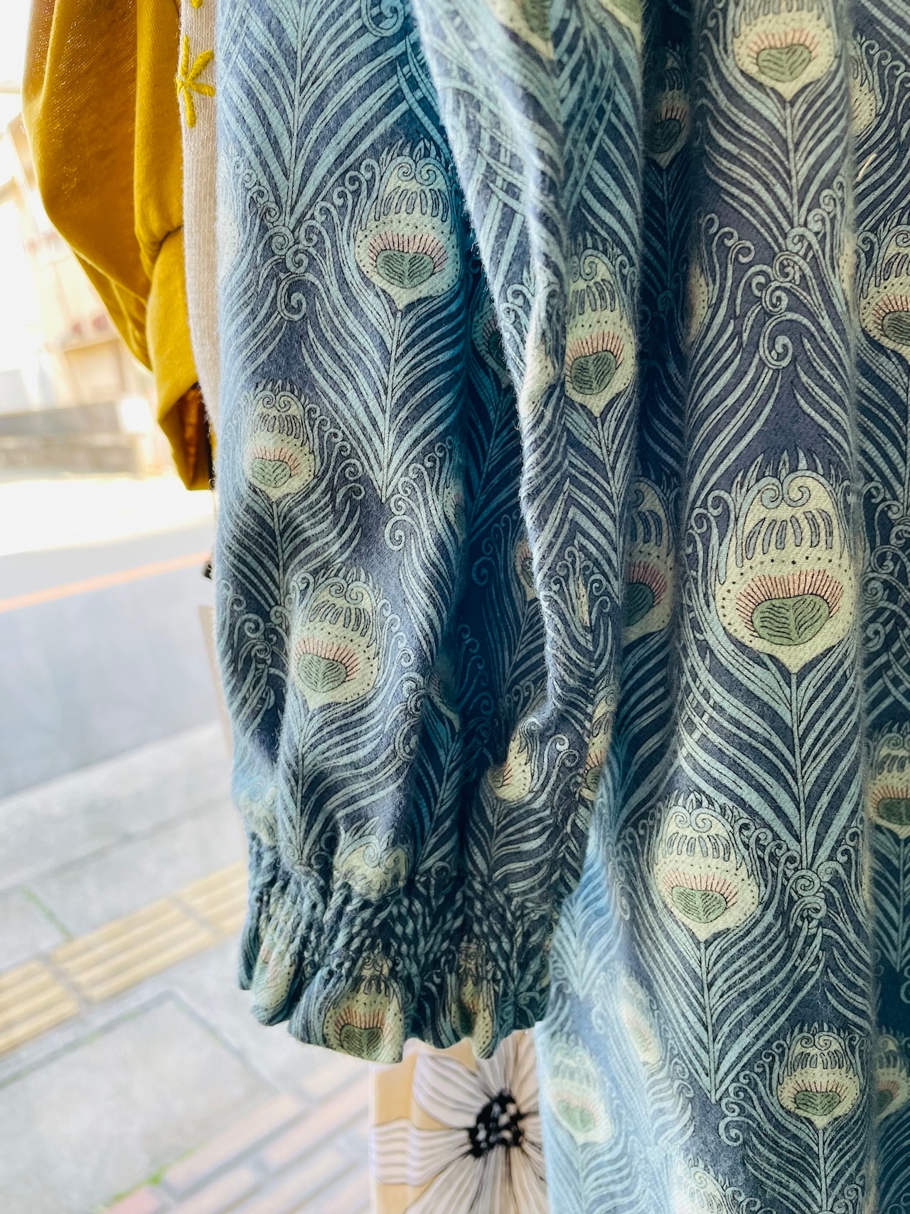 Parkesパークス リバティープリントワンピース かぶり 微起毛 | cotton 