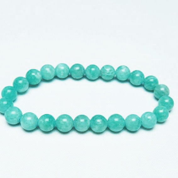 アマゾナイト ブレスレット 8mm 一点物 メール便可 [M便 1/10] 111-47718