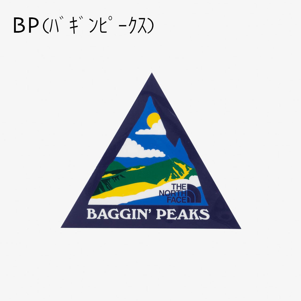 THE NORTH FACE [ザ・ノース・フェイス] TNF Print Sticker [NN32348