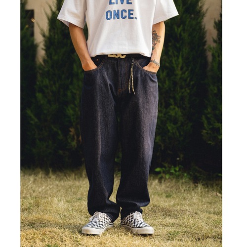 【BDCTA】American Street Loose Non-Stretch Straight Pants（アメリカンストリートルーズノンストレッチストレートパンツ）