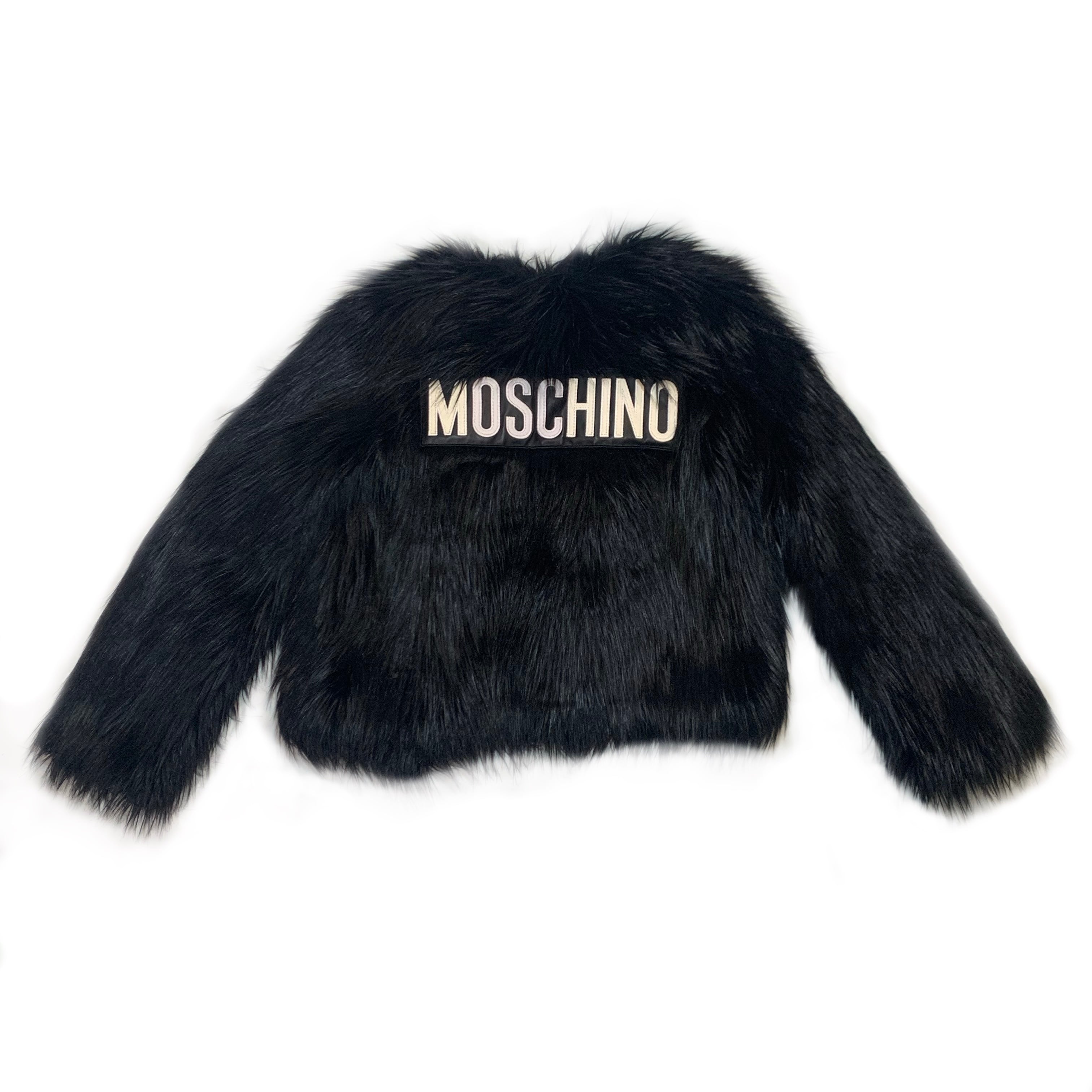 MOSCHINO H\u0026Mファージャケット