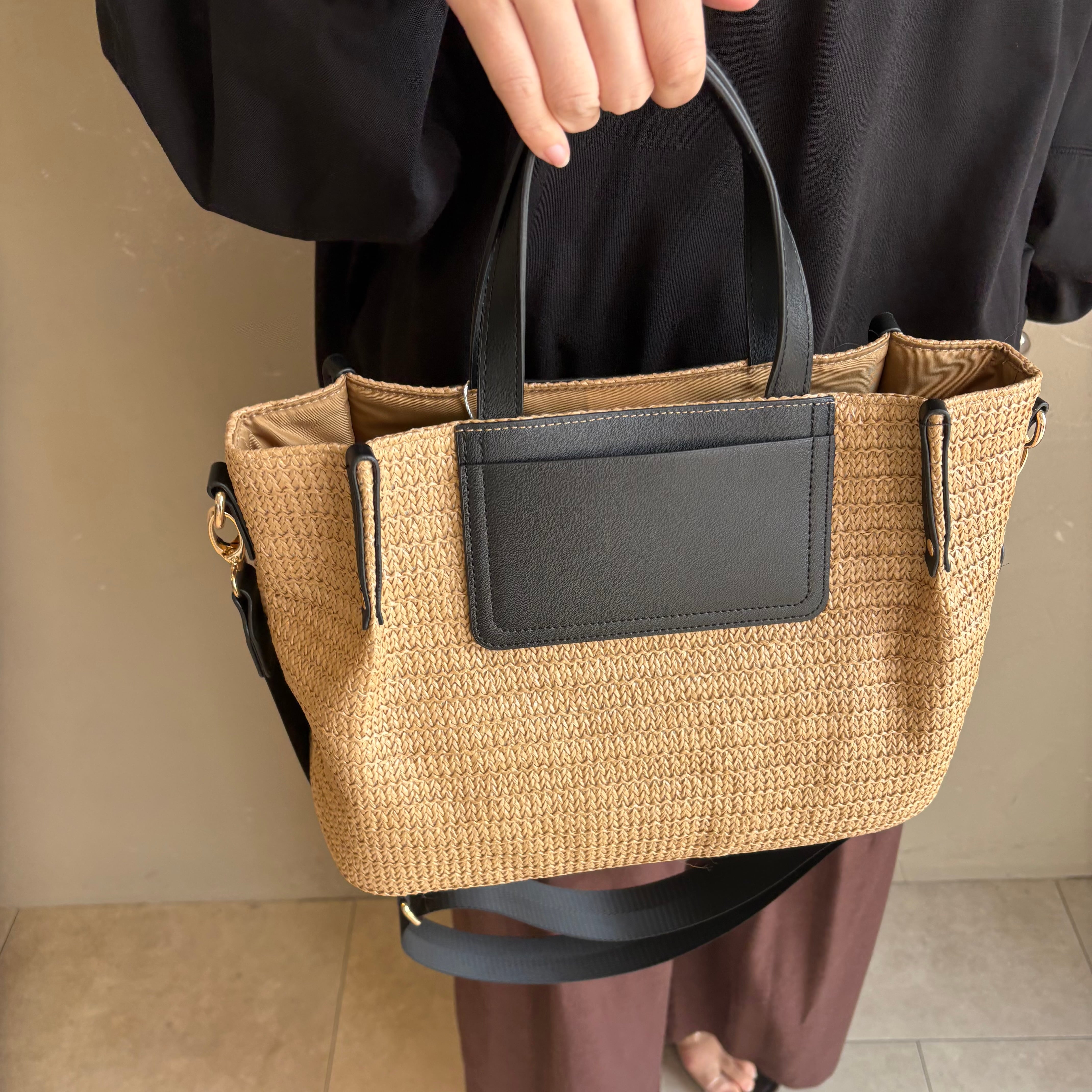 ラフィア風2wayトートバッグ | valance 福井｜レディース セレクト