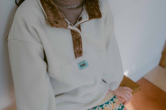 〚予約〛night half zip <kids>