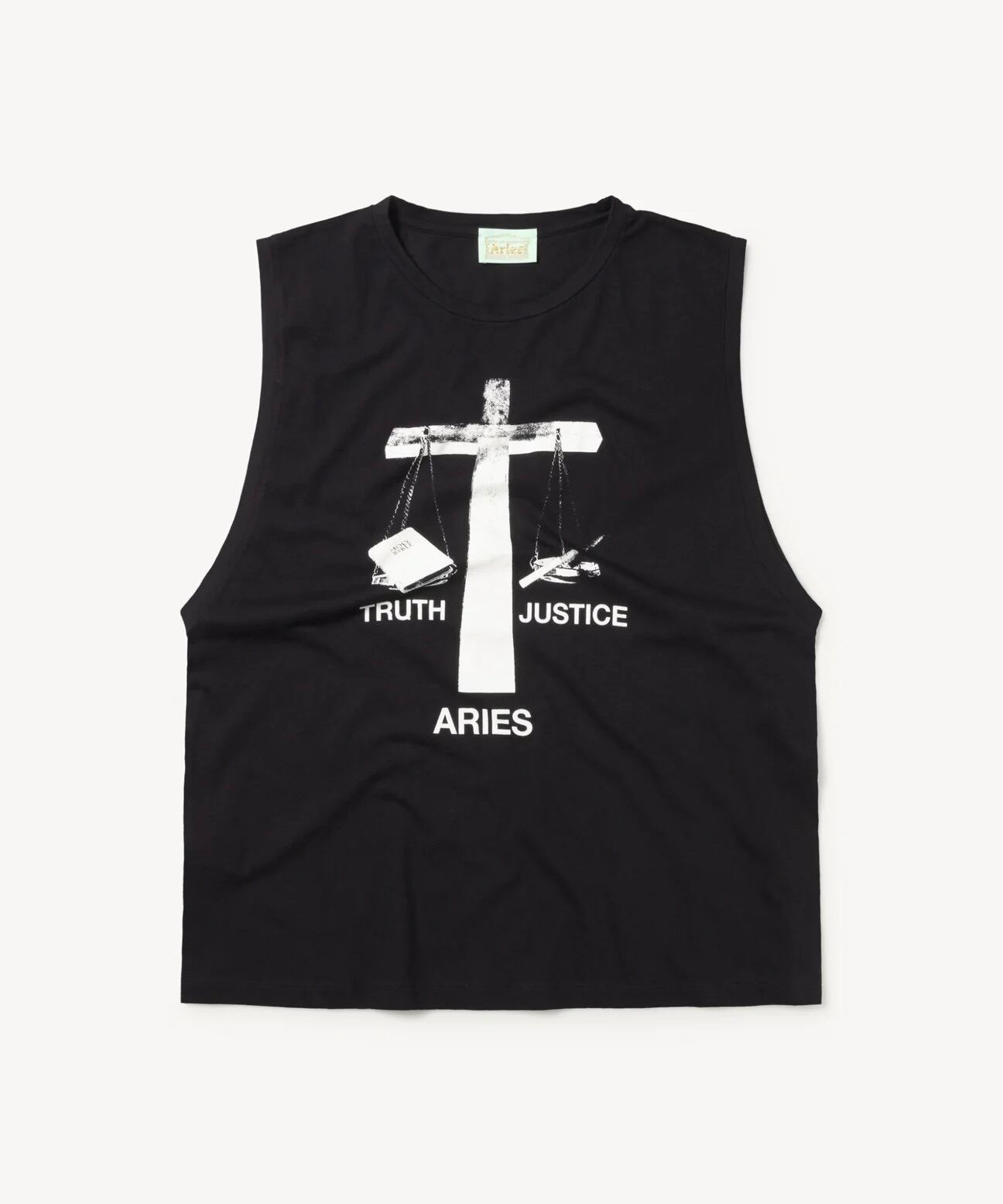 ARIES/STAR40040 TRUTH N JUSTICE LOW ARMHOLE VEST