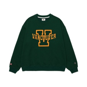 [ENOU] Vancouver Sweatshirt_Green 正規品 韓国ブランド 韓国ファッション 韓国代行 韓国通販 トレーナー