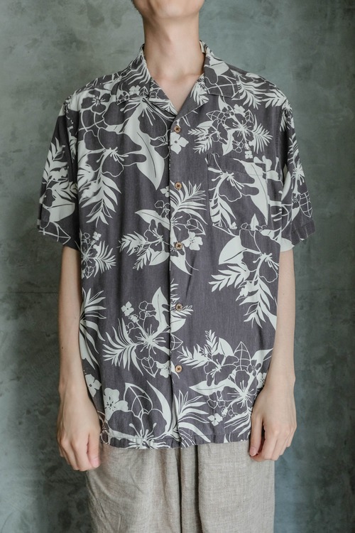 ISLAND REPUBLIC ウォッシャブルシルクS/Sシャツ 350B