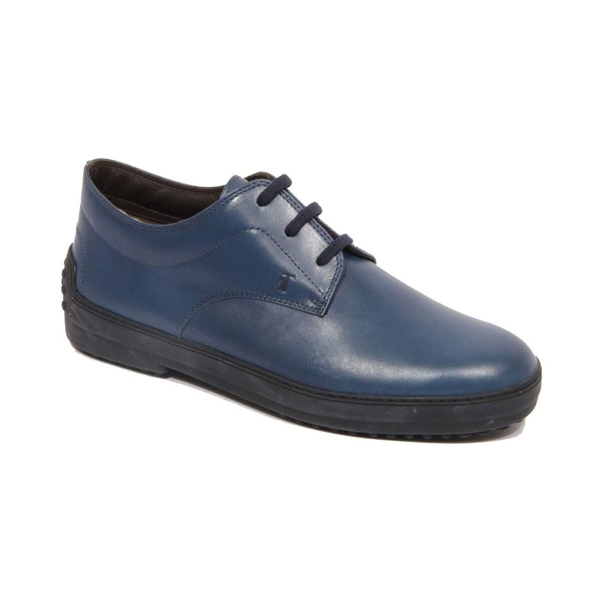 TOD'S トッズ メンズ スニーカー レザー ネイビー