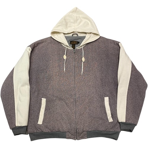 80~90s Eddie Bauer "2-Tone" lining full zip jacket
