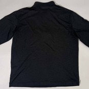 CUTTER & BUCK カッターアンドバック ボーダー ハーフジップ 長袖シャツ カットソー LL/メンズ/ポーツ/ゴルフ