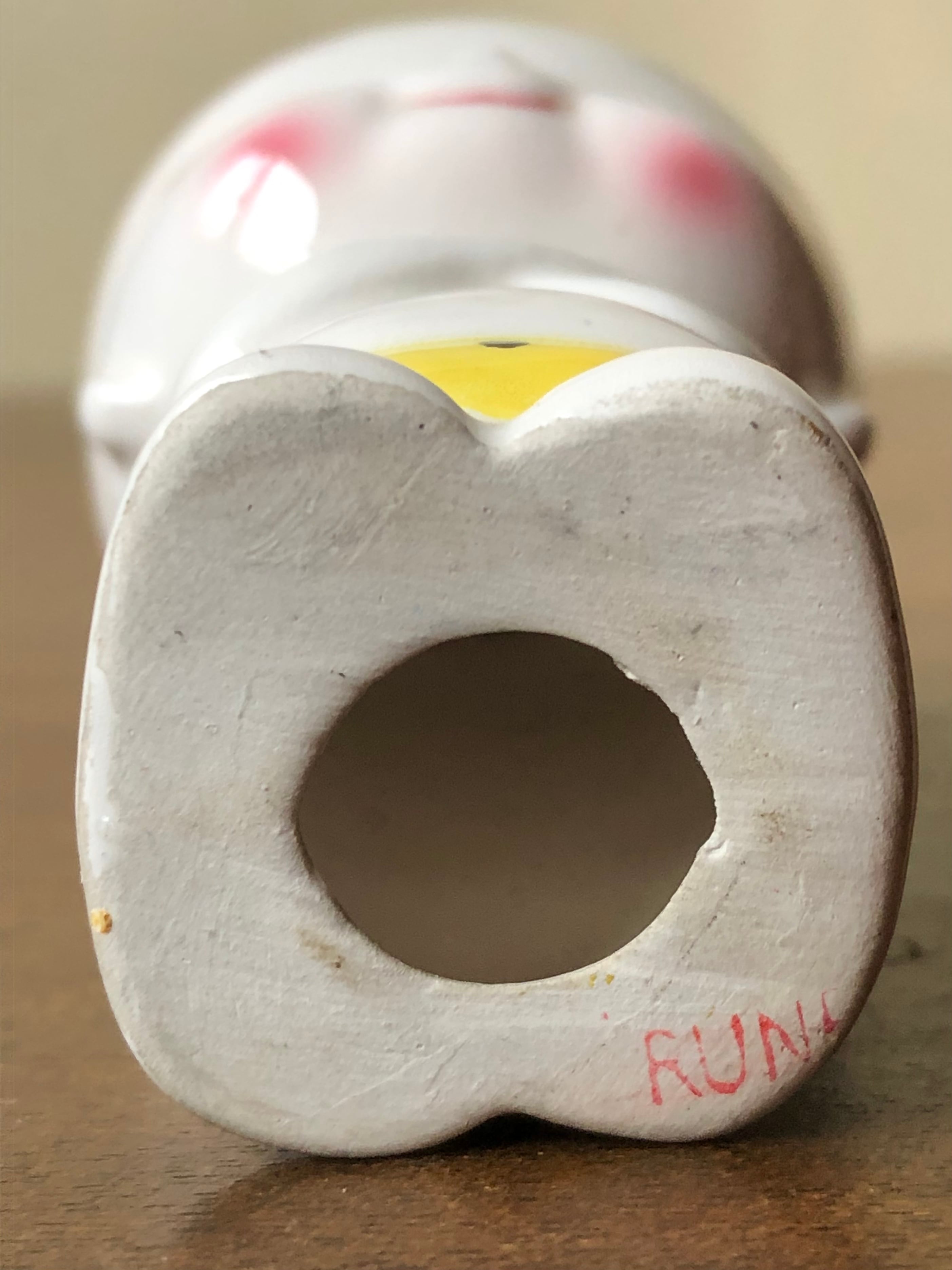 昭和レトロ 内藤ルネ RUNE 陶器製のマスコット 鬼の子 昭和レトロ 内藤ルネ RUNE 陶器製のマスコット 鬼の子