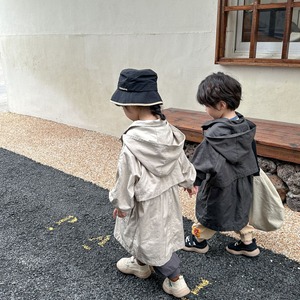 《取寄》 ミリタリーモッズコート （全２色） QQMM 韓国子供服 春コート