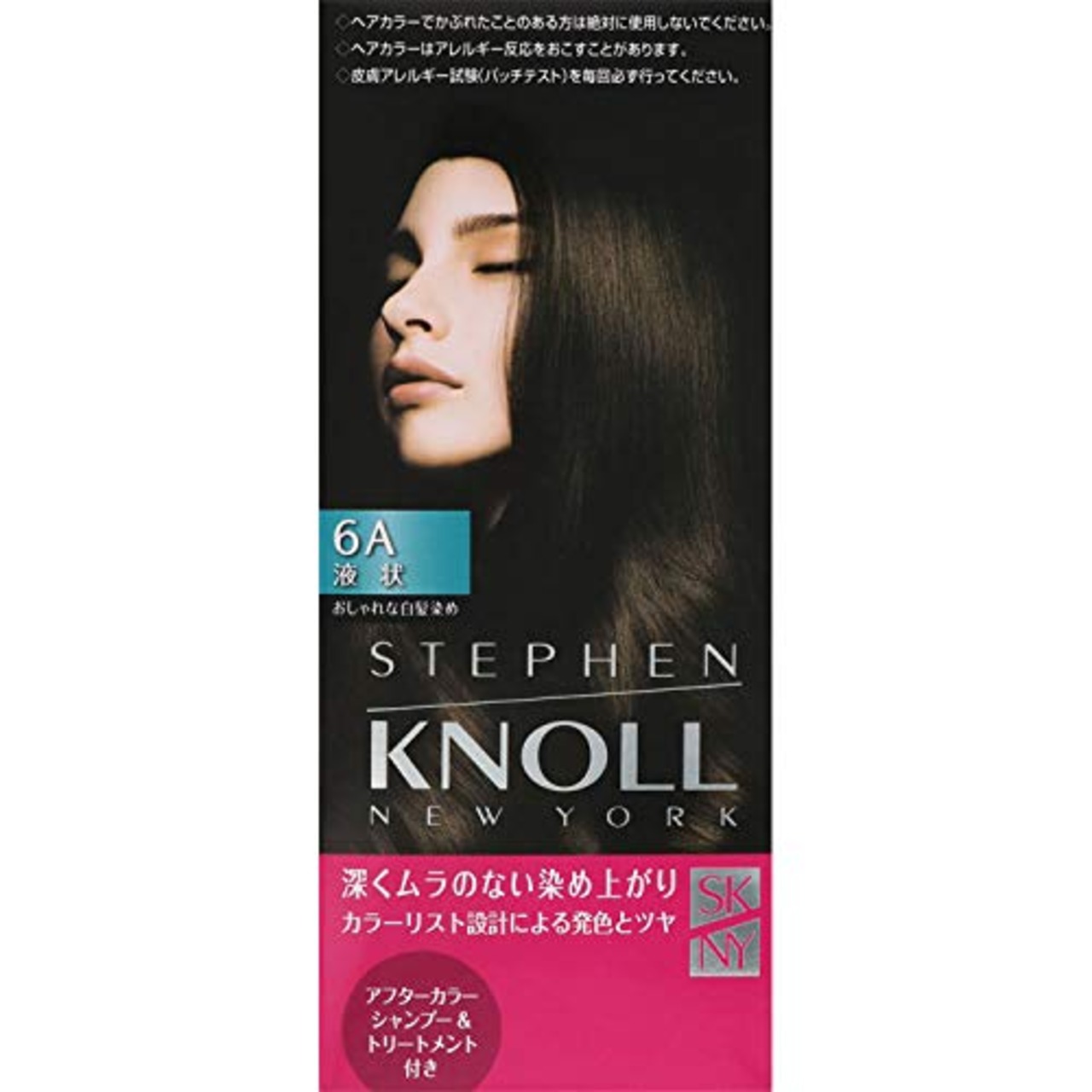 STEPHEN KNOLL(スティーブン ノル) 【医薬部外品】カラークチュール 液状ヘアカラー 白髪染め 6A アイスブラウン 1個 (x 1)