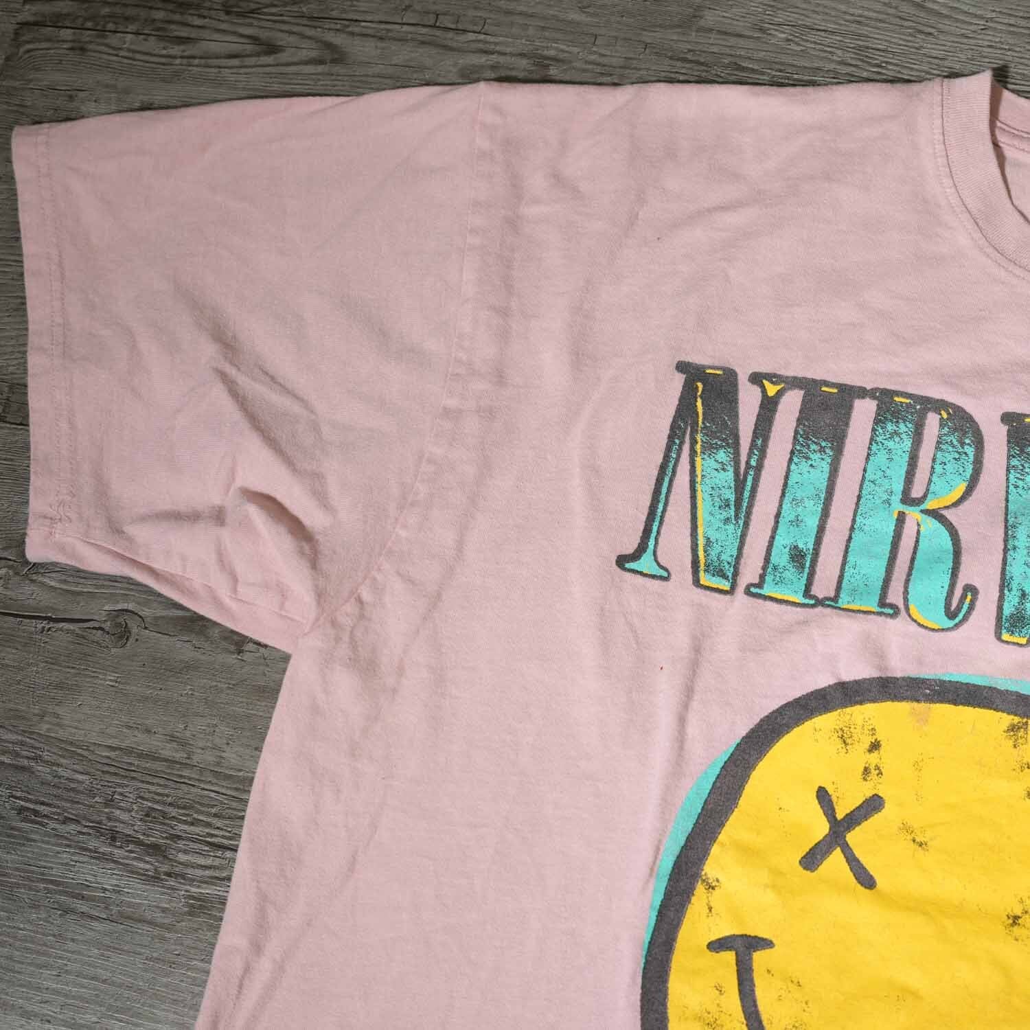 NIRVANA ニルヴァーナ オフィシャル バンドTシャツ L～XL 着丈69/身幅