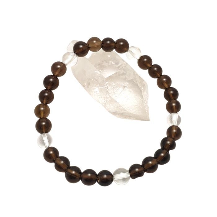 パワーストーン ブレスレット スモーキークォーツ クリスタル 水晶 天然石 パワーストーン ブレス レディース メンズ プレゼント 開運ブレス ギフト グッズ 誕生日プレゼント アクセサリー