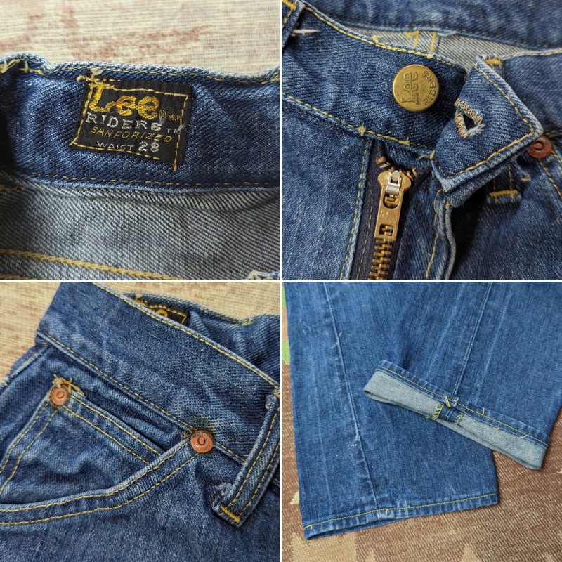60s~ Lee 101-Z Denim Jeans (W28) | Wonder Wear 60s~ Lee 101-Z Denim Jeans (W28) | Wonder Wear