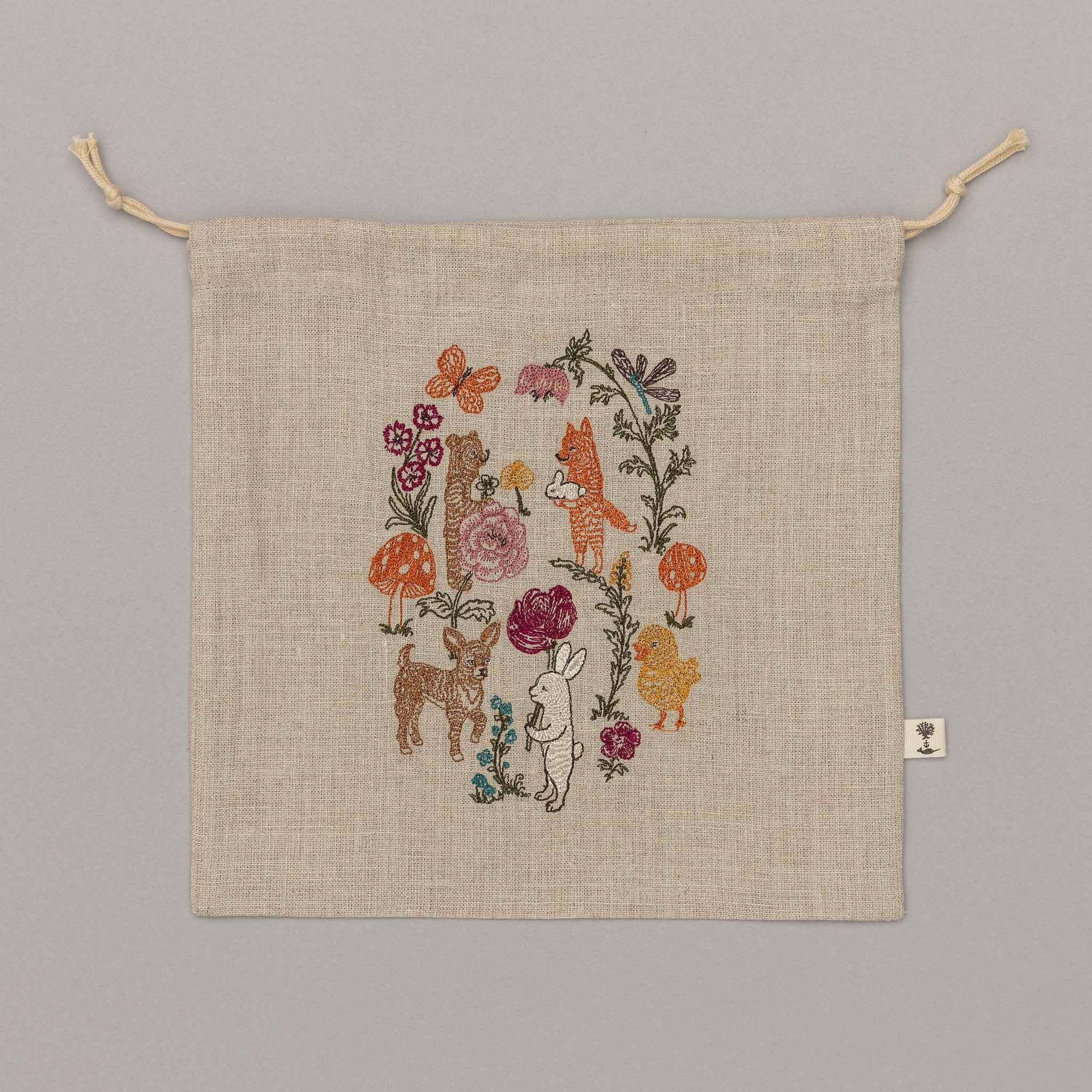 ⭐︎CORAL&TUSK [Secret Garden Drawstring Bag] いろんな職業の猫