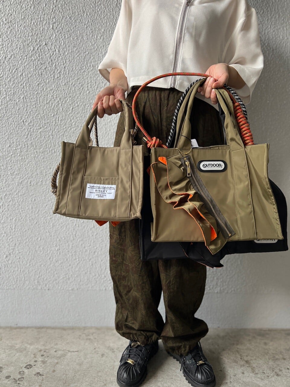 RISLEY】フリルトートbag（M） | MIEL select shop