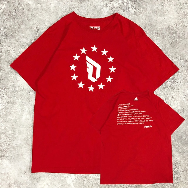 デイミアン・リラード adidas 「Dame 3」 プリント Tシャツ