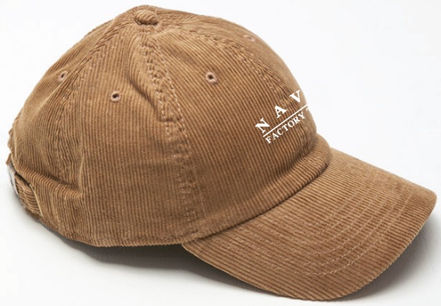 NAVY F.T  CORDUROY CAP