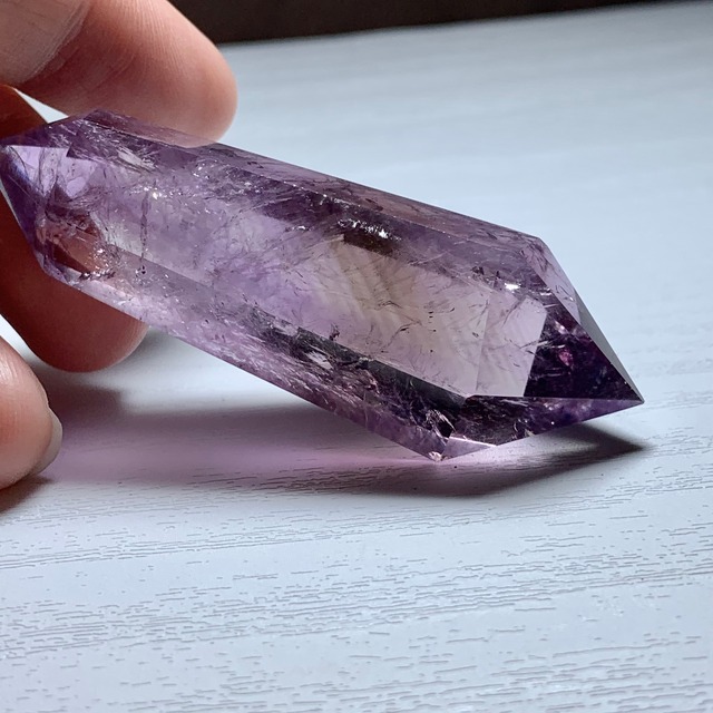 4.透明度抜群！ブラジルバイヤー州産☆アメトリン ダブルポイント