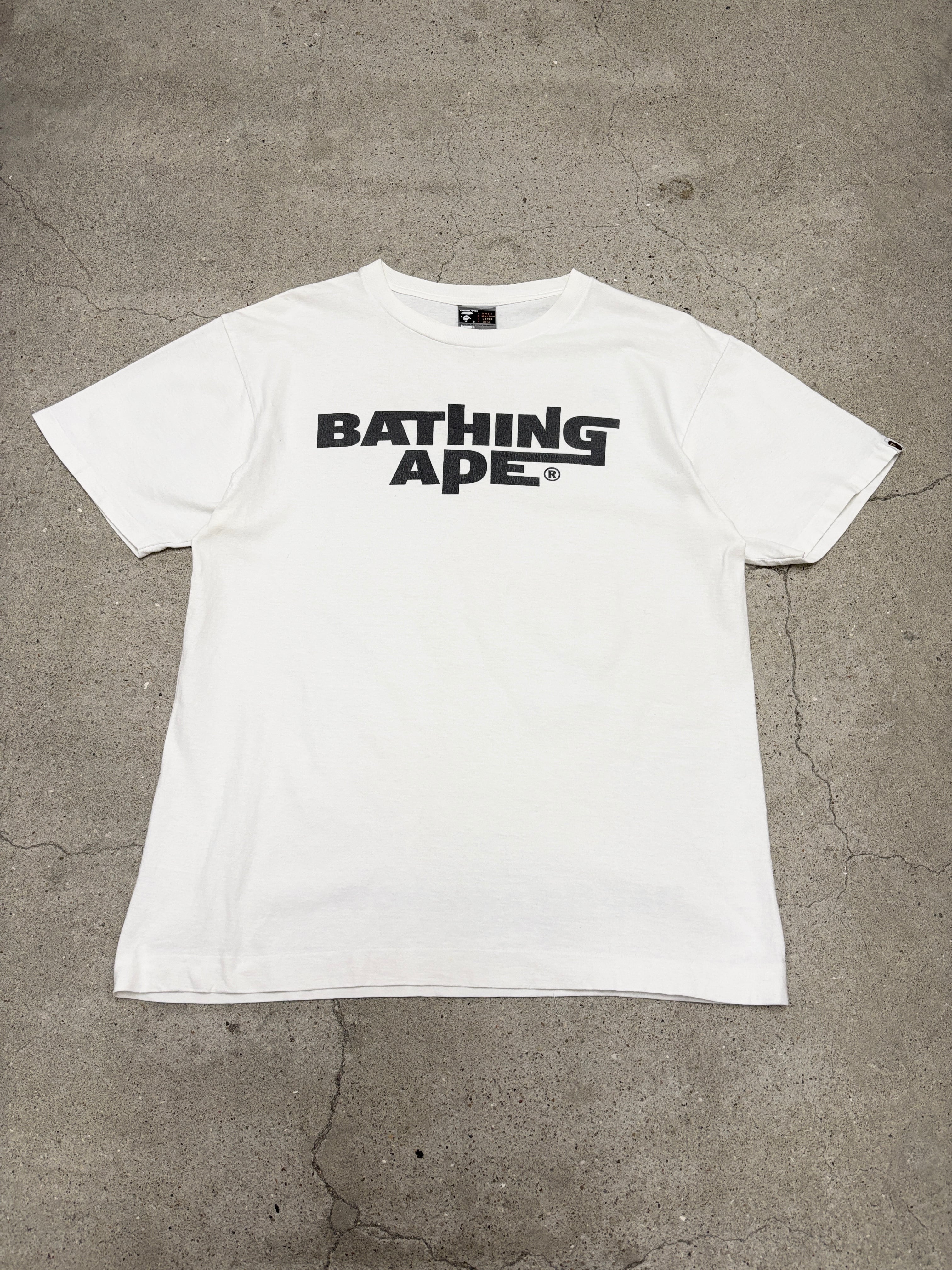 00s A BATHING APE/BAPEHEADSSHOW 2002 Tee/2002年/L/ロゴプリントT