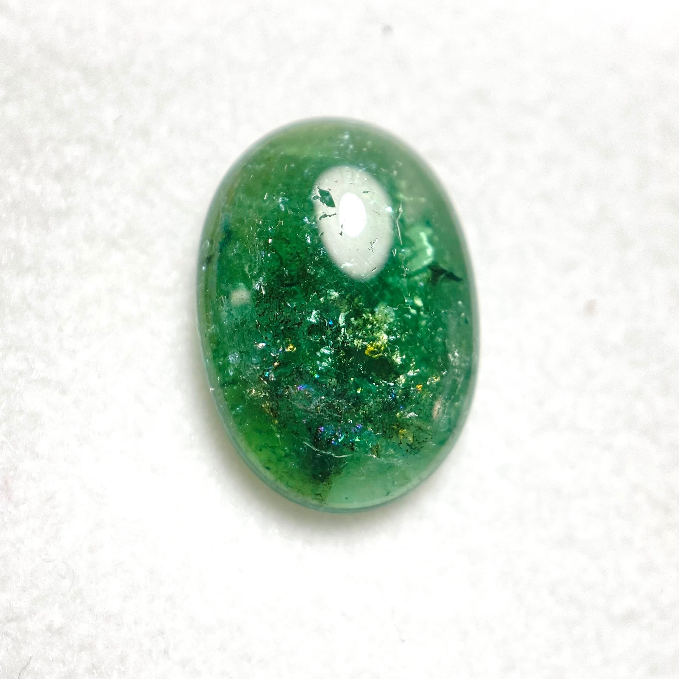 森と精霊　イリデッセンス入りトルマリン