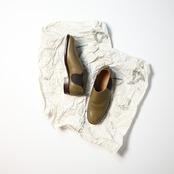 OLD JOE / "The Gardner" ARTISAN LEATHER SIDE-GORE SHOES