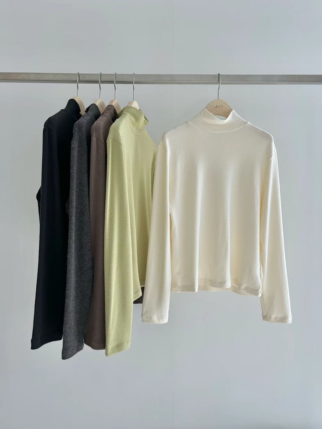 (予約) LIFFEY / Angora button pola tee 5color