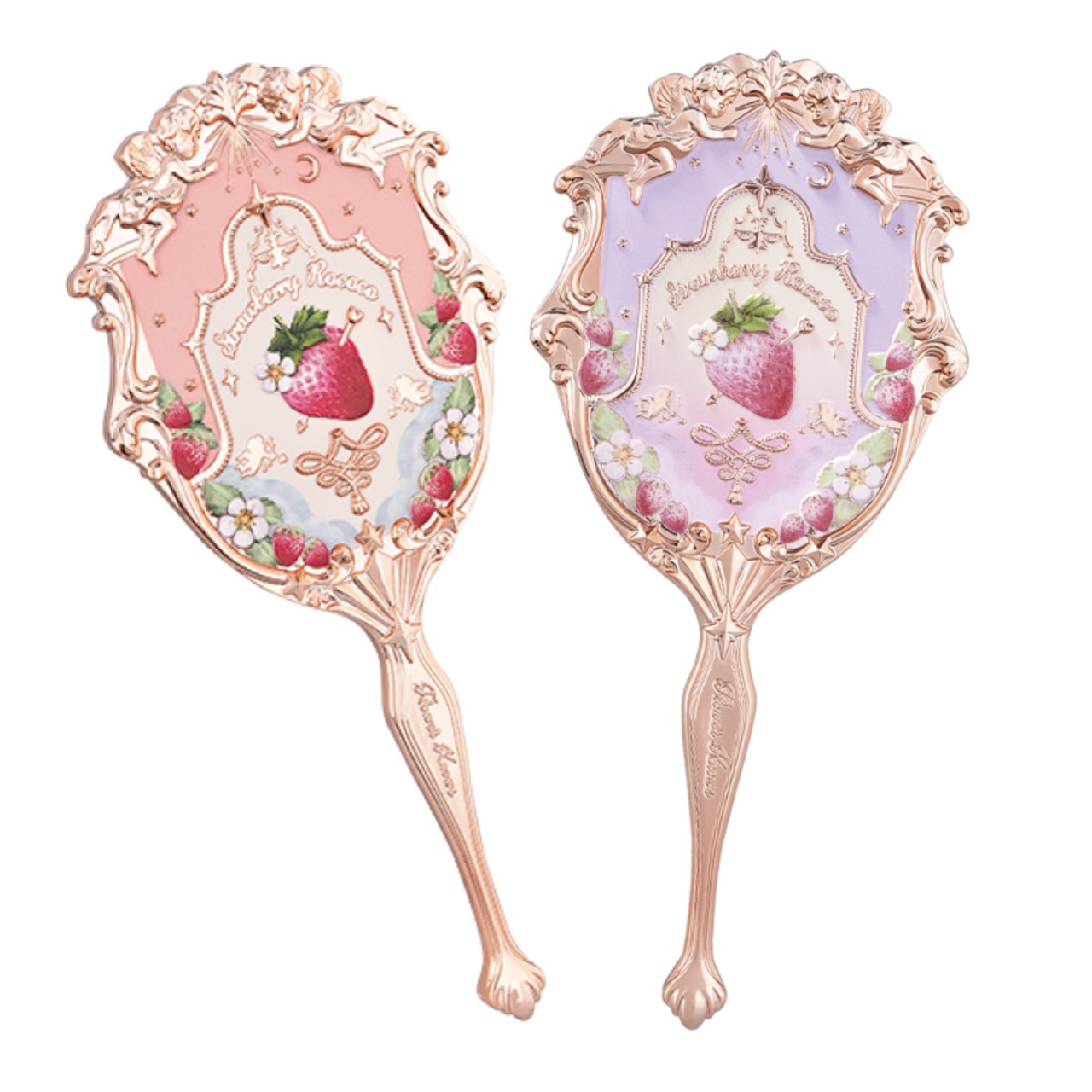 フラワーノーズストロベリーロココシリーズ ハンドミラー