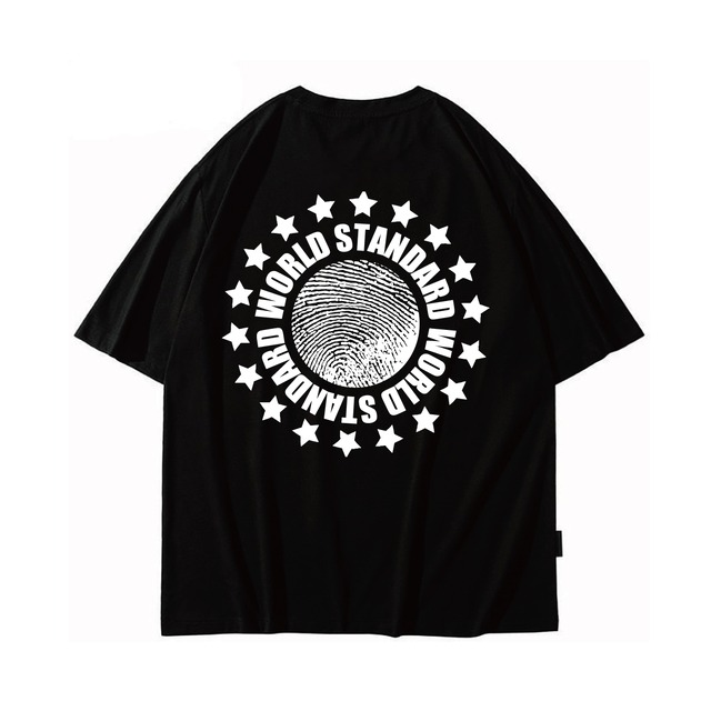 WORLD STANDARD/クルーネックプリントTシャツ/WSHT-057