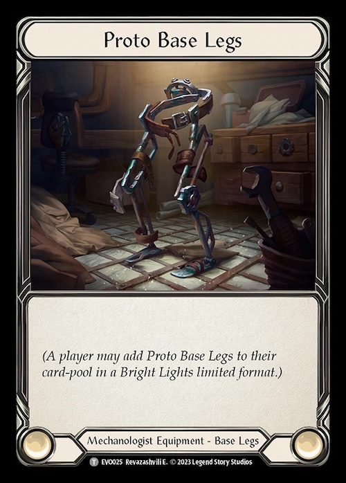 EVO025【Mechanologist】Proto Base Legs 画像