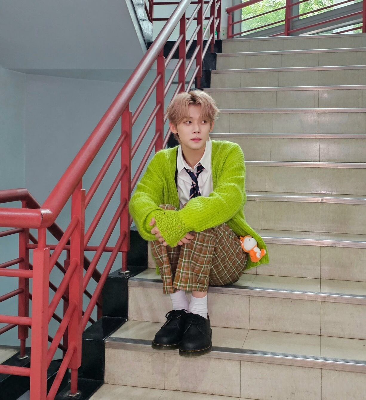 TXT ヨンジュン POPUPセット ☆TXT ヨンジュン使用！！ペンギンとキツネのキーホルダー | もごつ