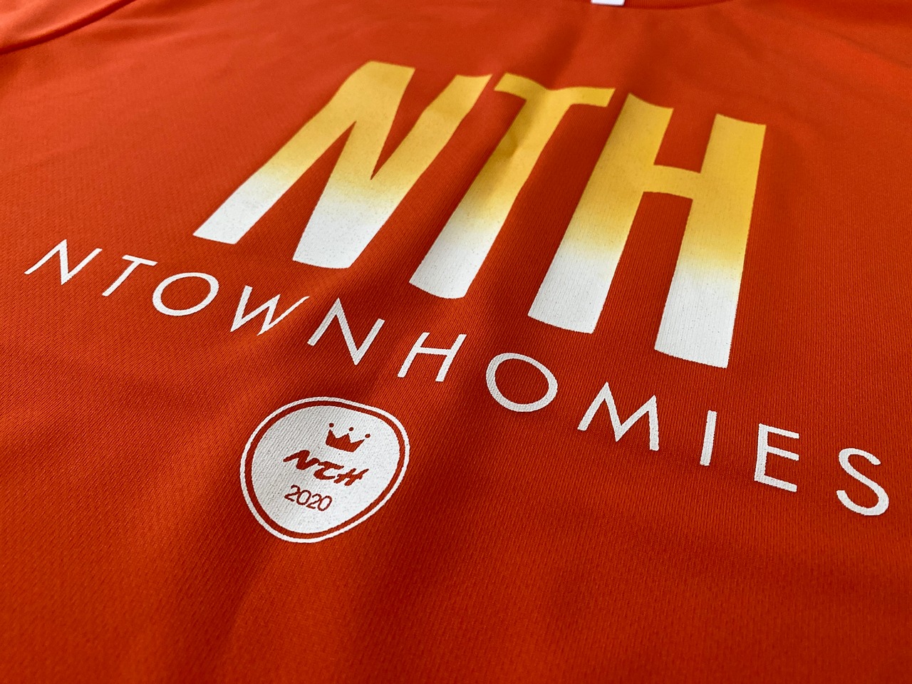 2021SS “NTH-TEE GRADATION(DRY)” colour Deeporange×Yellow×off-white - 6