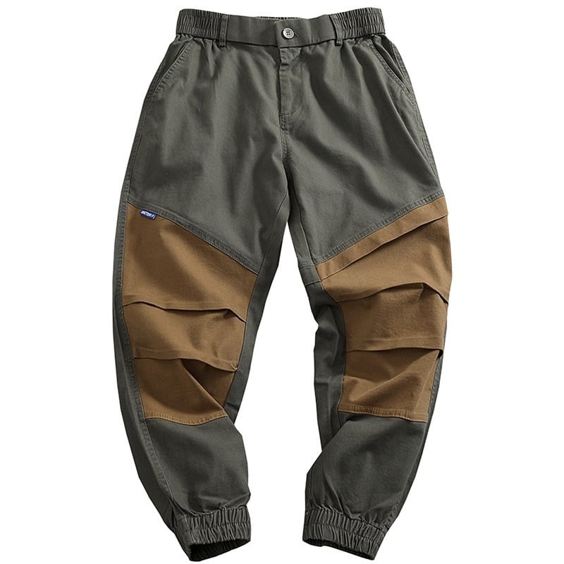 Knee switch jogger pants 3057