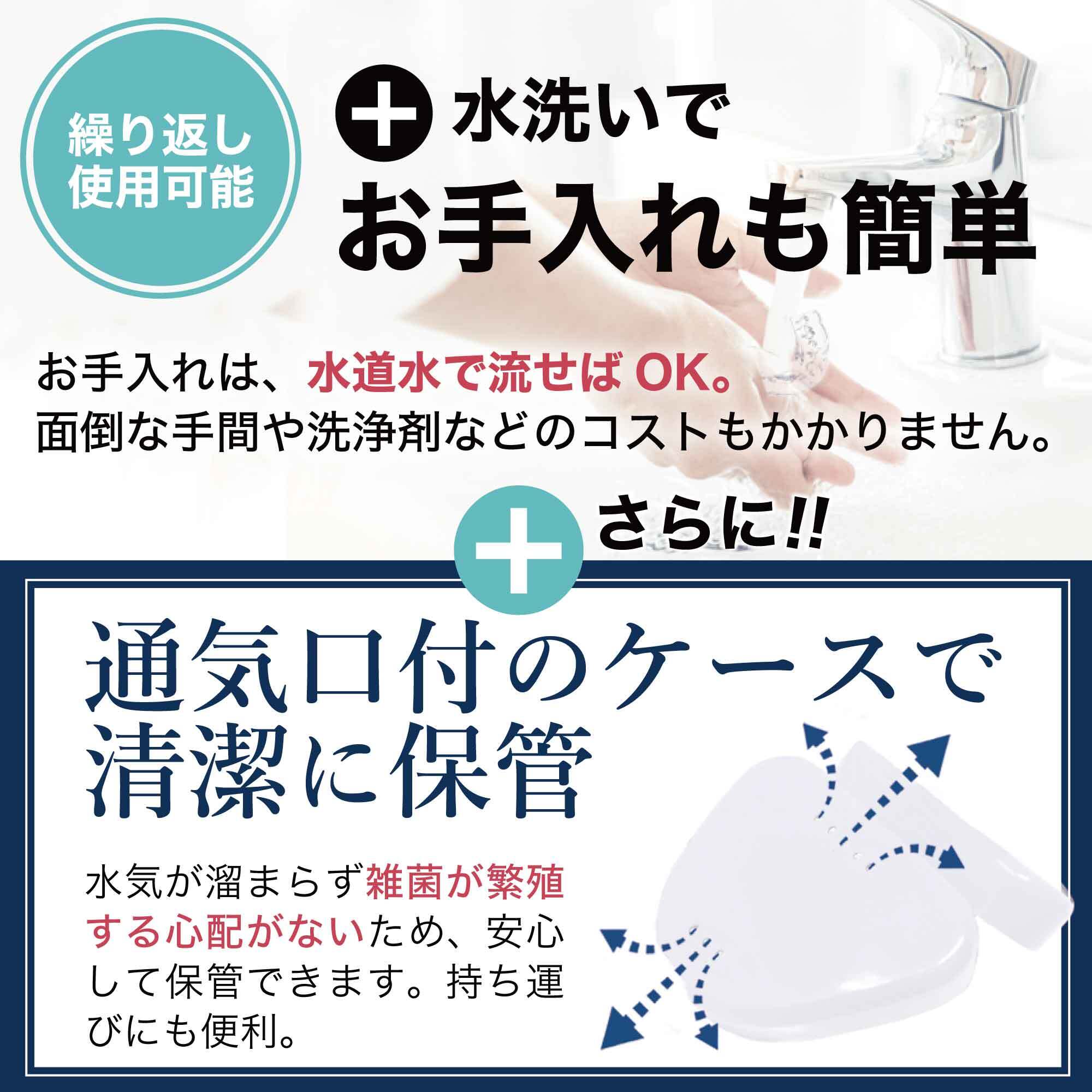 MY HOME DENTAL】簡単型取りマウスピース／4個入り | coconem