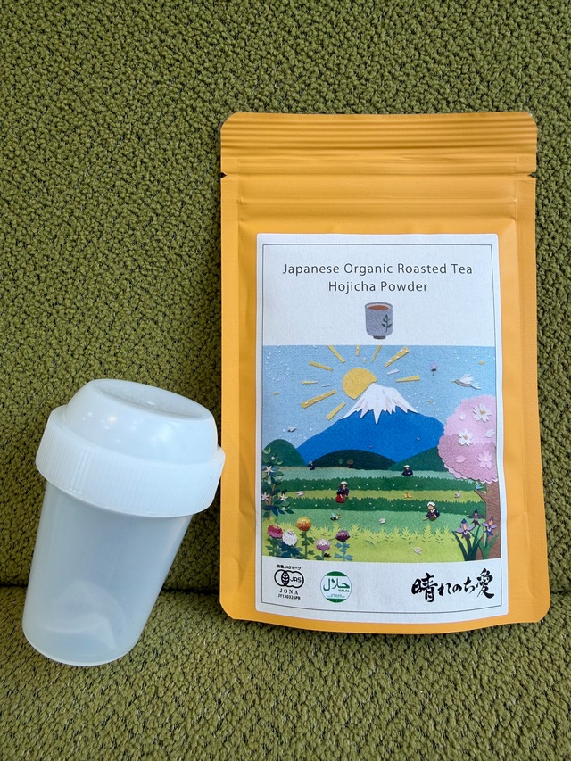 ほうじ茶パウダー　限定ミニシェイカーつき