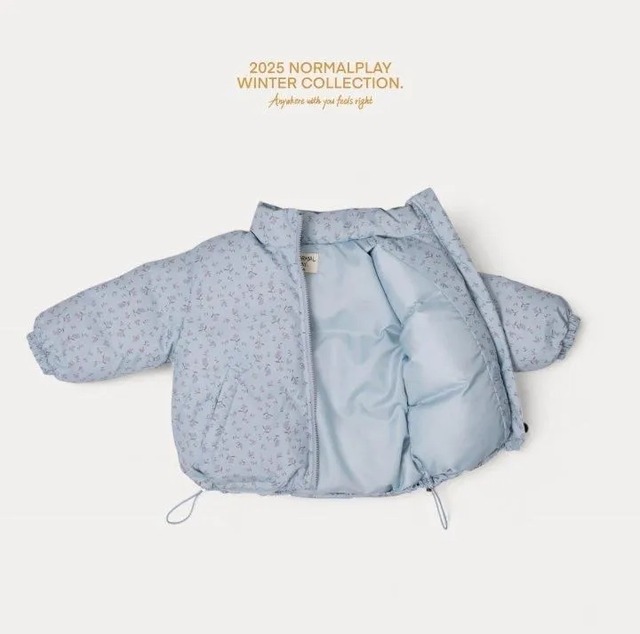 《予約》normal play ¨ ati flower duck down jacket