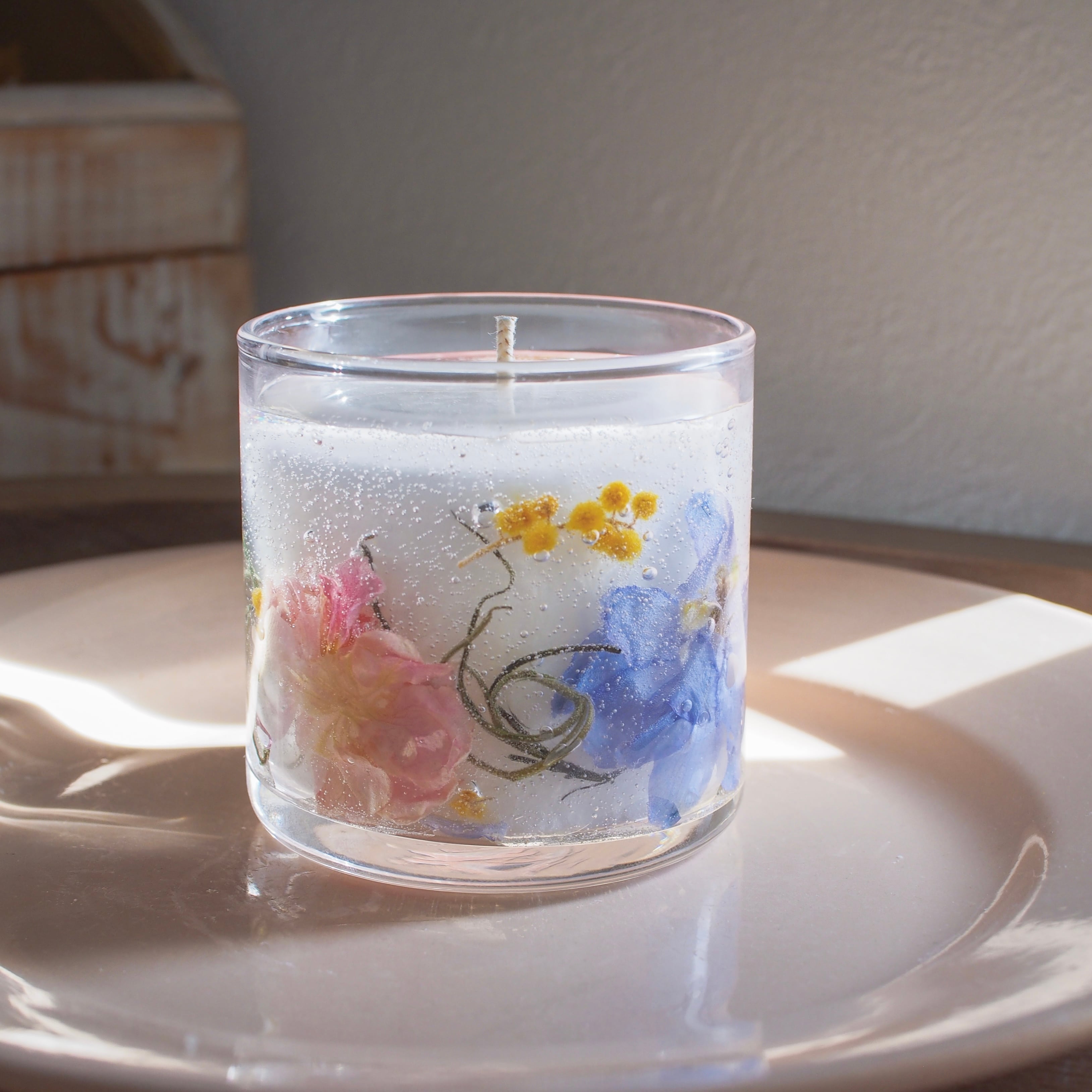 フラワーパームジェルキャンドル 1day workshop | namiu candle