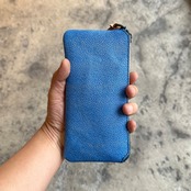 【限定商品】ウォレット フィールフリー D 姫路黒桟革 白漆