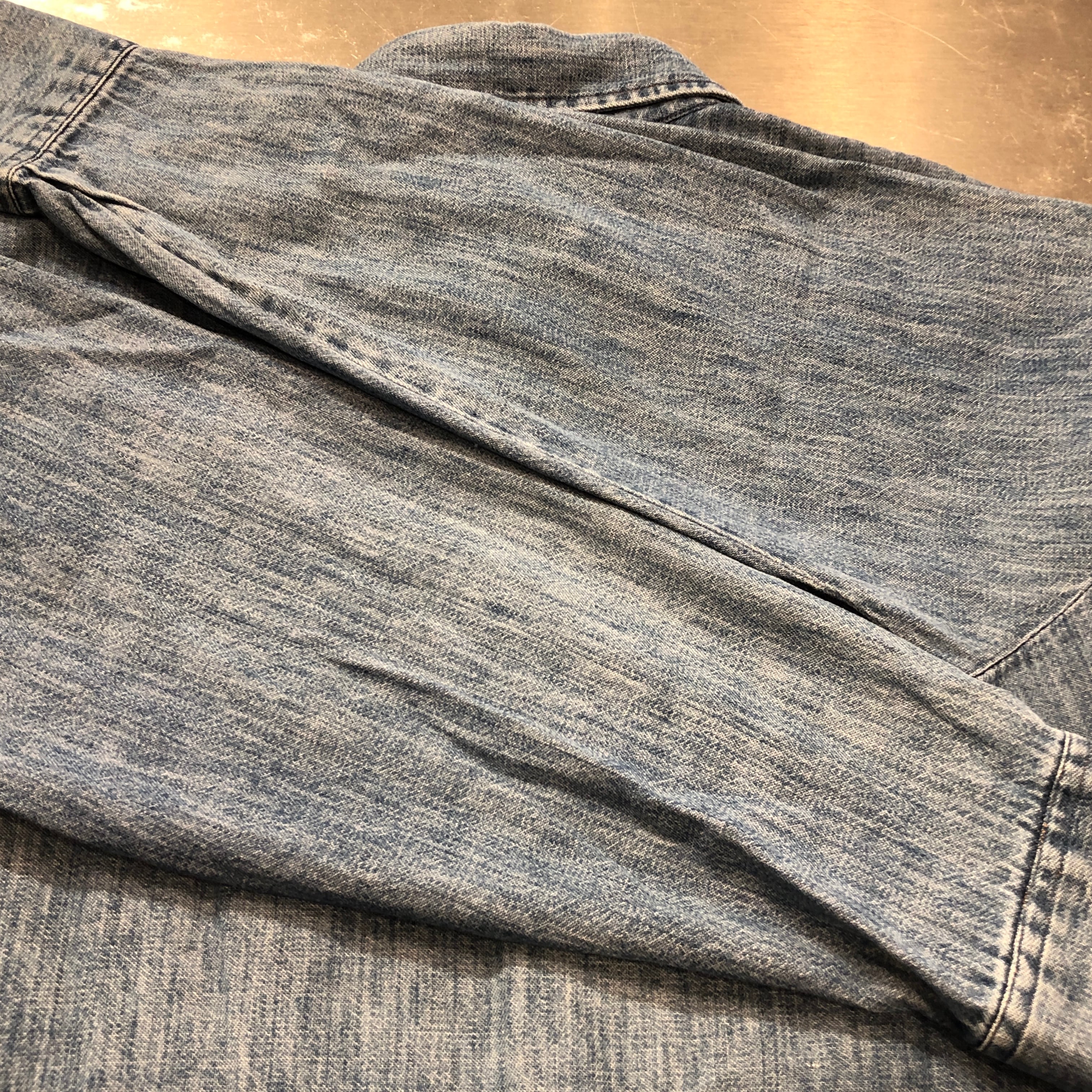⊕LEVI'S 60649 DENIM WESTERN SHIRT L USA | safarionline