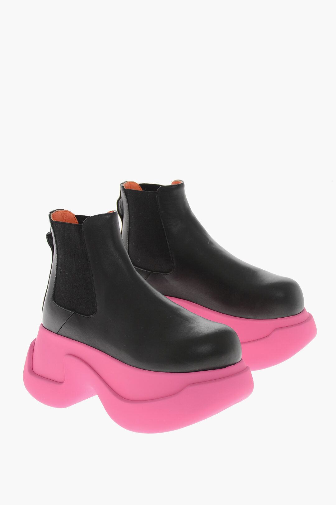 MARNI ブーツ レザー・ラバー