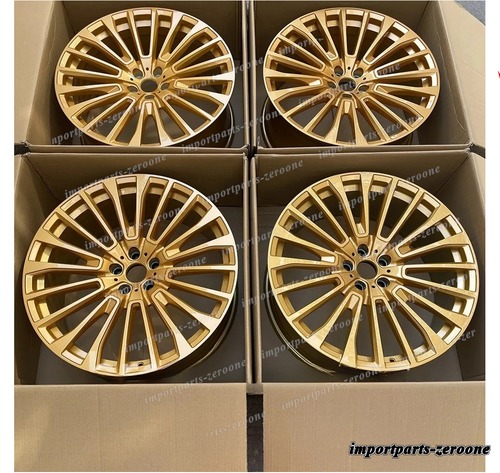 20インチ 新品マルチスポーク ゴールドスタイル ホイール 2019+ BMW G07 X7 5x112 20x8.5 -BRN-12509★