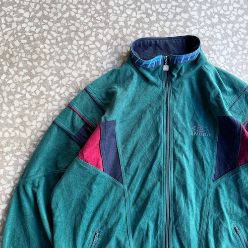 UMBRO / 90′s velour track jacket size XL