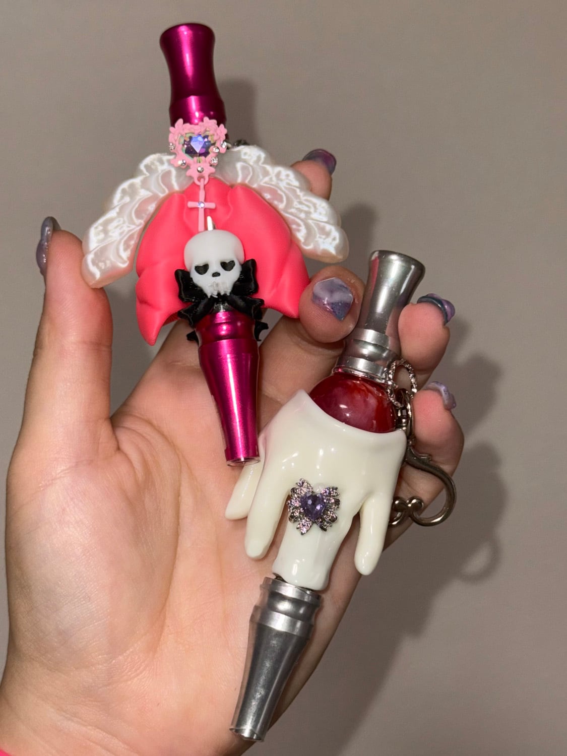 ハイエンジェル（シーシャ用マウスピース）爆煙ver 金具ピンクカラー