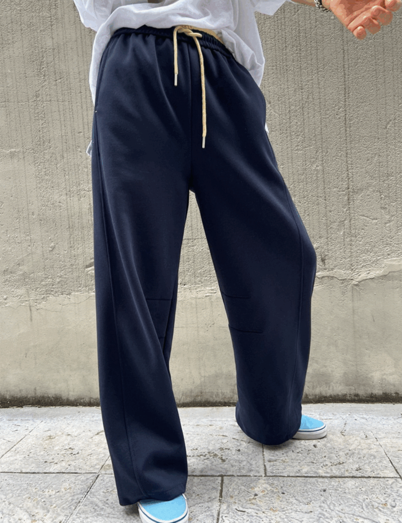 【新作5％OFF・3日間】Straight-line Relax Pants_3colors